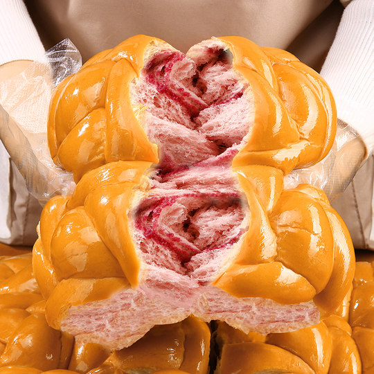 Daoxiangcun Raw Milk Purple Sweet Potato Bread Internet Celebrity Snacks Office Full Afternoon Tea Gifts Early Snacks