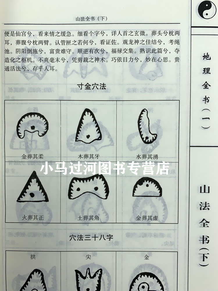 包邮正版地理全书《山法全书》上下2册原名《山法大成》清/叶九升峦头派经典龙穴砂水地理堪舆风水书籍阴宅风水易学-图3