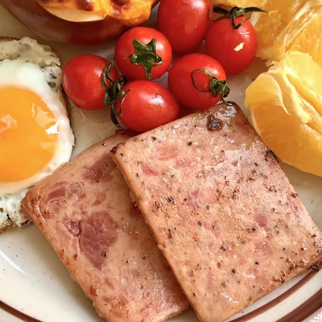 锋味派黑猪午餐肉罐头三明治专用即食火腿午餐肉独立包装单片袋装,淘宝优惠券,粉丝福利购,淘宝优惠卷