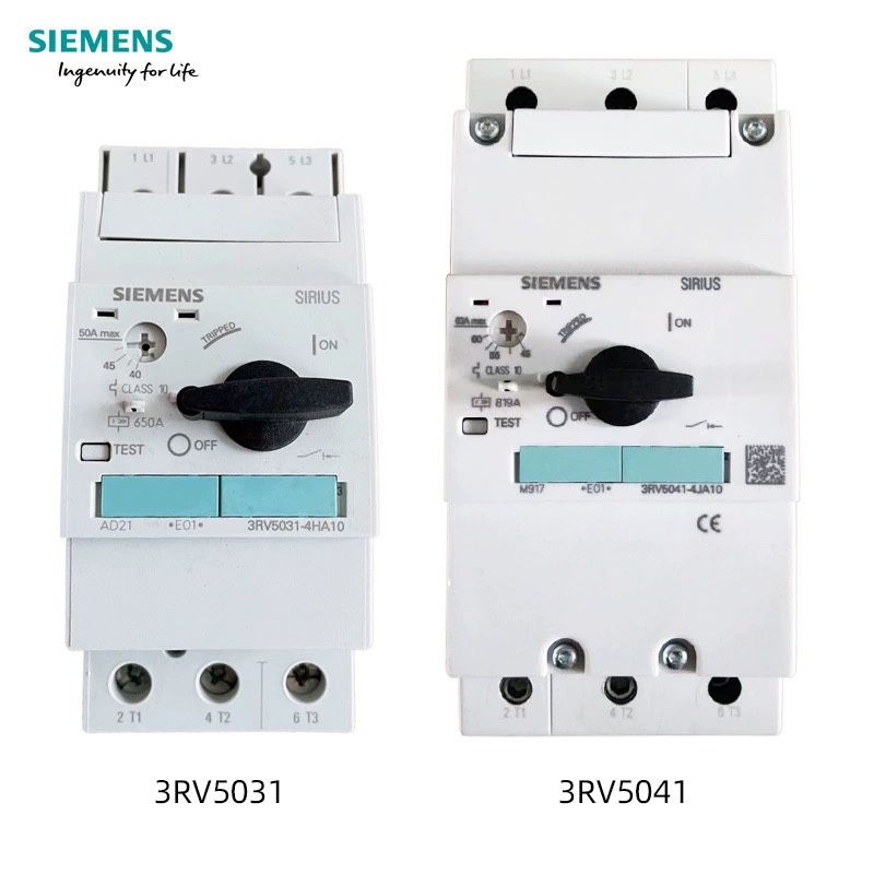 西门子电动机马达保护断路器3RV5031-4HA10 4FA 3RV5041-4LA 380V - 图0