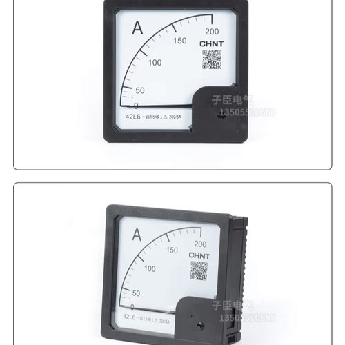 正泰42L6电压表450V电流表500V指针表交流表400/5 100 200 300/5A - 图3