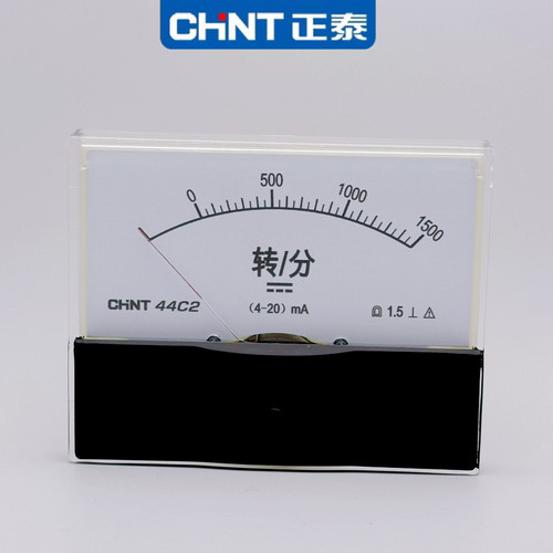 正泰44C2-1500转分指针式变频器模拟量转速表1500rpm DC10V调速表 - 图3