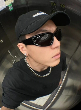 全员加速中猎人同款贾斯丁比伯科技朋克墨镜男女太阳镜配近视眼镜