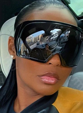 五哈陈赫同款大框连体太阳镜