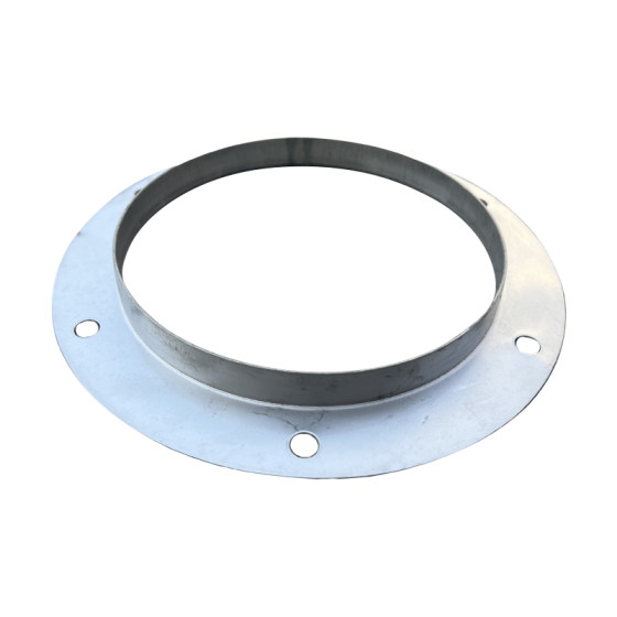 304 material stainless steel spiral air duct round flange