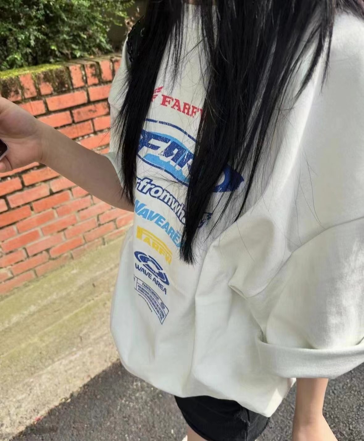 FAR ARCHIVE 24SS MULTI LOGO 宽松潮流450g重磅短袖T恤南韩vibe - 图0