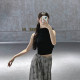 Dance tops for women new short-sleeved ballet body training suit modern dance training suit summer classical dance costume