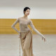 Modern dance spring and summer dance practice clothes tops classical dance professional body training elegant long-sleeved clothes for women's art exams
