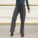 Dance wear spring and summer new modern dance practice pants straight-leg loose pure cotton leggings pants for men and women same style wide-leg trousers