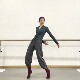 Dance wear spring and summer new modern dance practice pants straight-leg loose pure cotton leggings pants for men and women same style wide-leg trousers