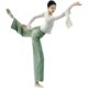 Colorful Dance Modern Dance Straight Pants Ten Thousand Years Pants