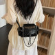 Amy Rabbit Women's Bag 2026 Spring Chain Crossbody Versatile Diamond Check Design Shoulder Bag Textured Commuting Backpack