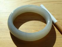 (Cost Price Promotion) Qinghai jade (Qingbai Ziqing material-jade material warm and fine) --- bracelet-5#