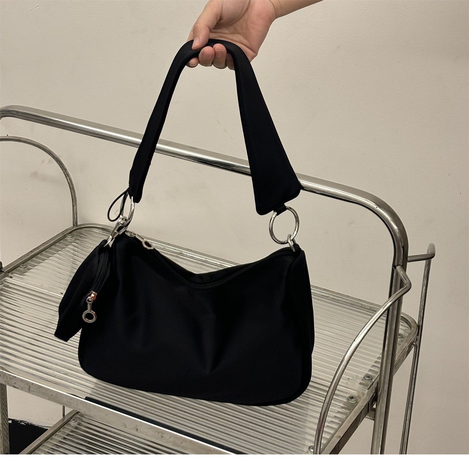 多巴胺dopamine包包休闲腋下包尼龙布斜挎包健身旅行包逛街通勤包