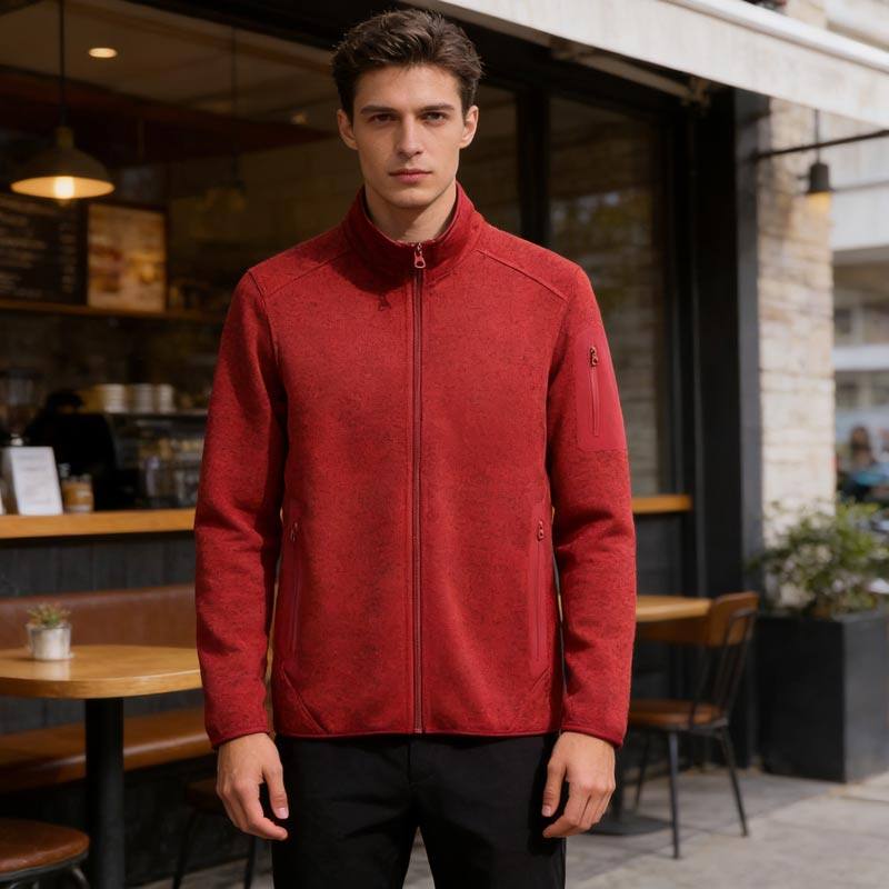 秋冬男女压胶口袋加绒保暖立领外套抓绒衣26010201,淘宝优惠券,粉丝福利购,淘宝优惠卷