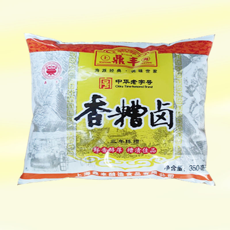 鼎丰糟卤香糟卤350mlx30袋家用糟卤汁泡椒鸡爪泡毛豆调料三年陈糟-图3