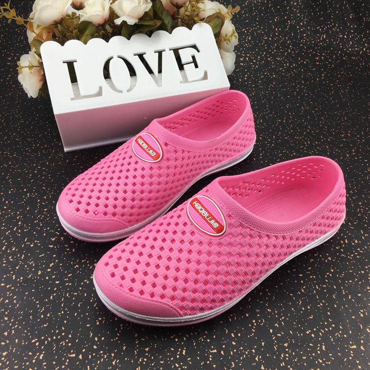 包头凉鞋2020新款女夏情侣男女平底镂空洞洞鞋沙滩鞋鞋软底塑料鞋,淘宝优惠券,粉丝福利购,淘宝优惠卷