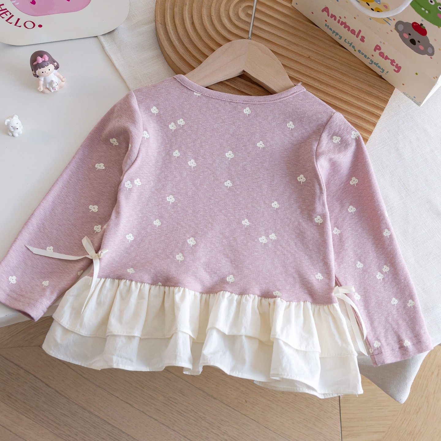 女童长袖T恤2025新款儿童秋装上衣宝宝秋季儿童女孩卫衣裙公主,淘宝优惠券,粉丝福利购,淘宝优惠卷