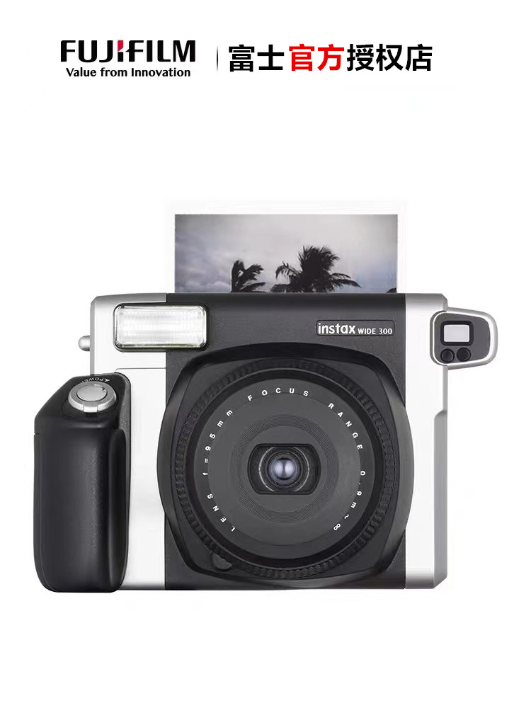 富士拍立得wide 300宽幅5寸胶卷link相机W300复古instax210相纸11 - 图0