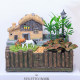 Resin has a unique pastoral shape and durable material