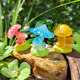 Simulated luminous mushroom succulent gardening DIY