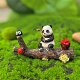 Cute flower fairy panda fishing ornaments