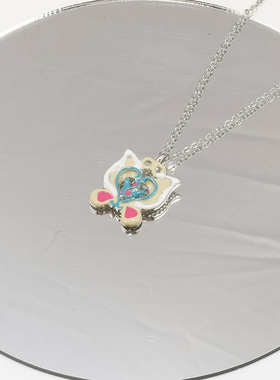 「巴啦啦能量」小魔仙变身器项链小众设计百搭ins珐琅少女风项链