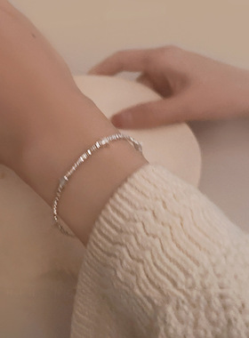 碎银子星星手链女轻奢小众设计精致简约百搭高级感手饰手链