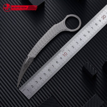 American Microtech Microtech Collaboration DLCC Coating M390 OUTDOOR PORTABLE SMALL CLAW KNIFE CAMPING TOOL KNIFE