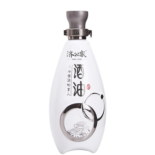 济公家酒油62度高度白酒 单瓶450ml礼盒装 台州特产 - 图2
