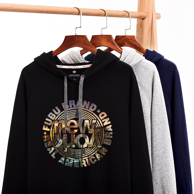 中老年爸爸装连帽卫衣套装2019秋季 汉昭服饰卫衣