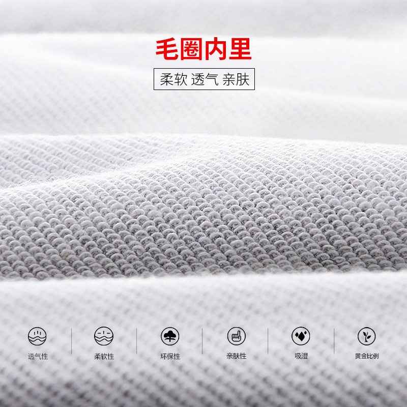 中老年爸爸装连帽卫衣套装2019秋季 汉昭服饰卫衣