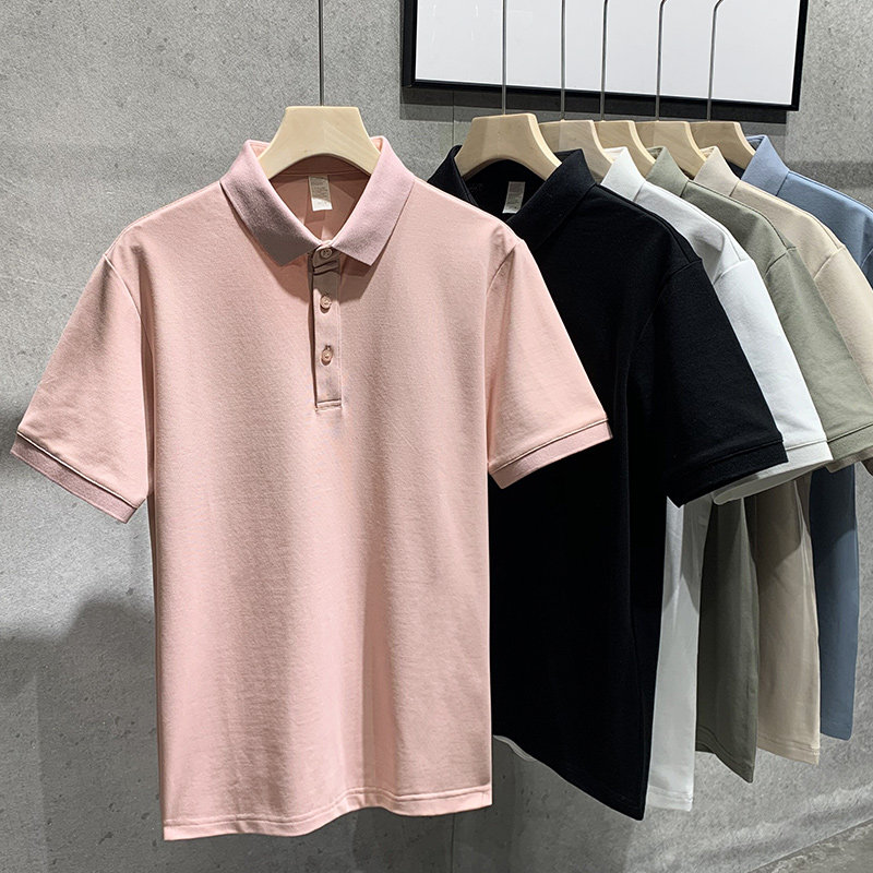 夏季男士男短袖潮流宽松保罗polo衫 公爵车Polo衫