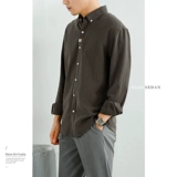 Рубашка, трендовая хлопковая футболка, 2020, в корейском стиле, подходит для подростков