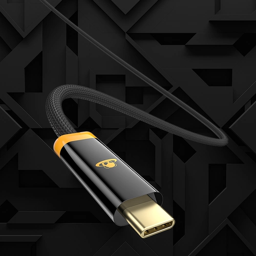 Meizu Pandaer Полная функция 240W Data Cable USB4 Совместная молния 3/4 зарядка Компьютерная мобильный телефон, подходящий для 100 Вт с двойной USBC, быстро зарядной двойной интерфейс Type-C Длина 0,8M