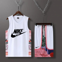 Nike pure basketball jersey sports suit mens summer new training sleeveless vest custom printed basketball jersey team uniform