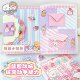 Inamazy dessert handmade book 3D food and play puzzle three-dimensional mechanism game book for children without cutting assembly material