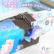 Genuine Youyou family prismatic pencil case flat open large opening stationery box large capacity junior high school Japanese ins stationery bag