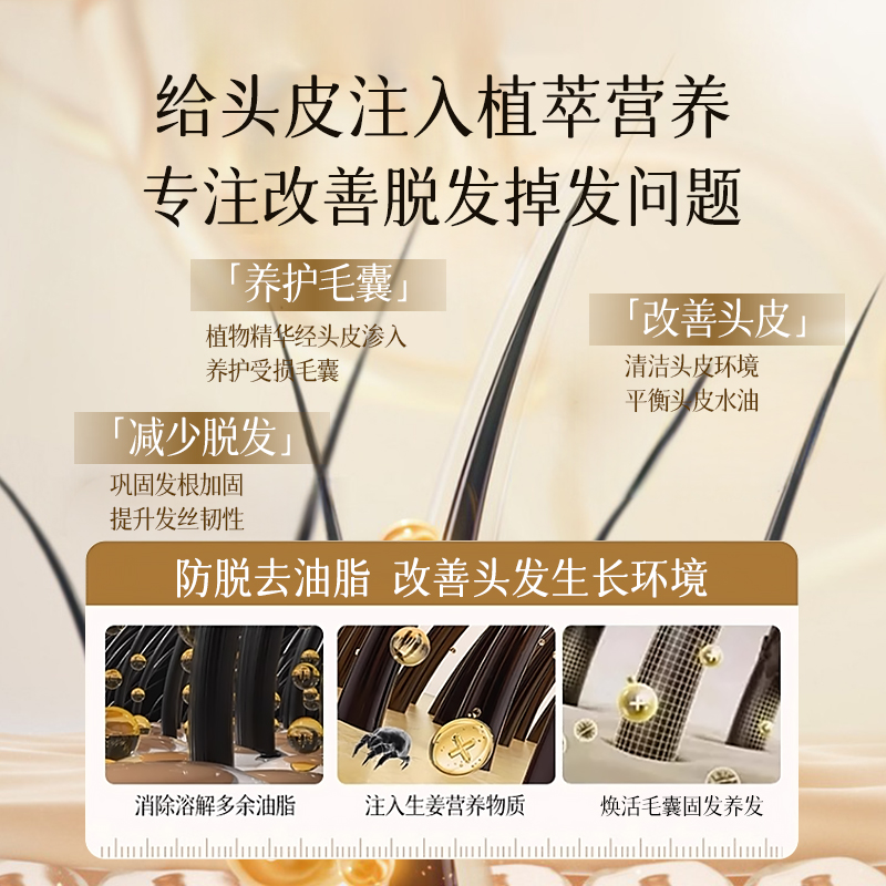 卓蓝雅生姜防脱洗发水125ml