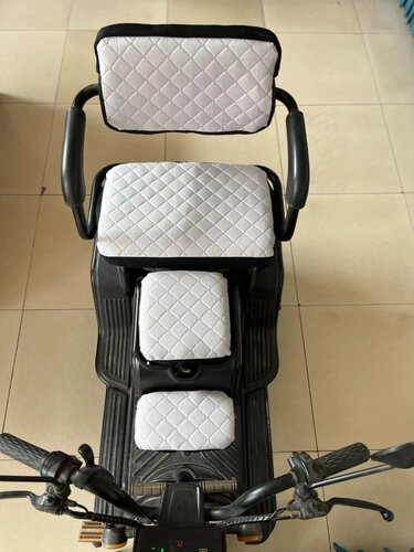 电动三轮车坐垫座套爱玛雅迪金彭小鸟加厚艾美达通用小巴士座垫套 - 图3