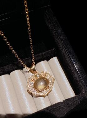 年会珠宝 奢华拉丝桂花宝石手链 苏富比 富贵香花锆石戒指 套装