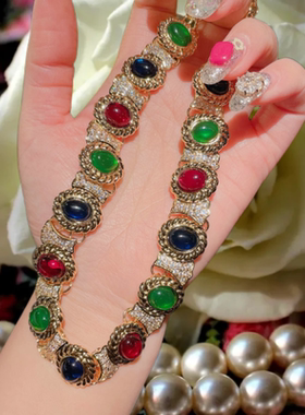 NVNVTHUI女天然复古手链项链