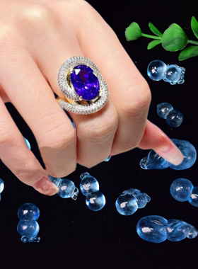 NVNVTHUI天然锆石女项链戒指