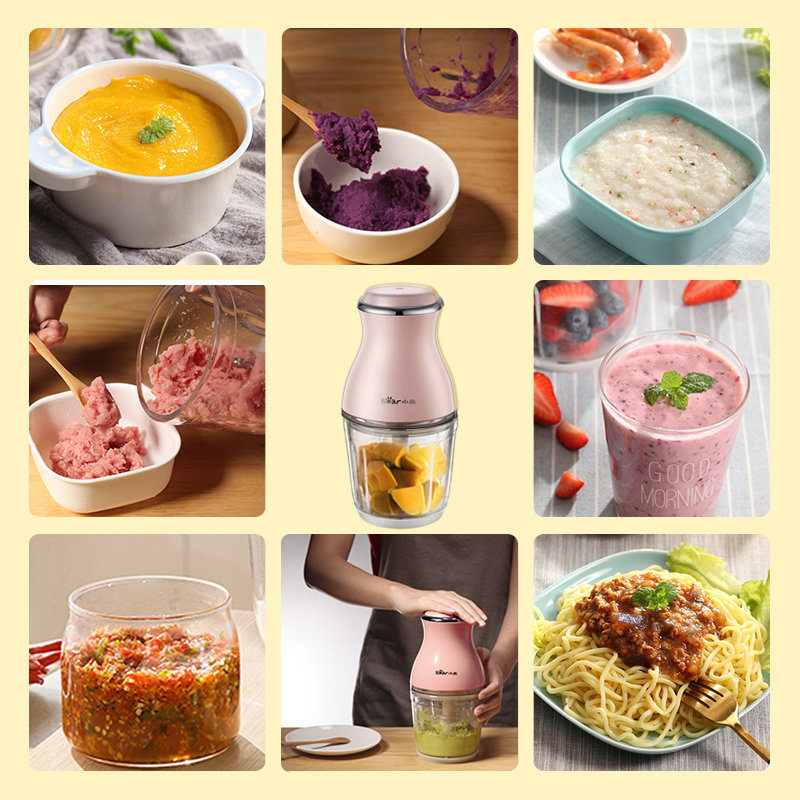 小熊婴儿辅食机宝宝料理机多功能机 小熊尚拓搅拌/料理机