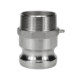 Stainless steel 316/304 quick connector camlock