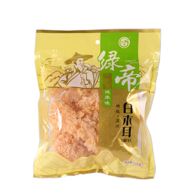 绿帝无硫磺甜汤炖品银耳古田白木耳 绿帝银耳/白木耳