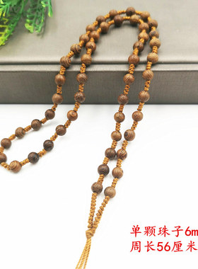 纯手工吊坠绳玉佩挂绳珠编织项链