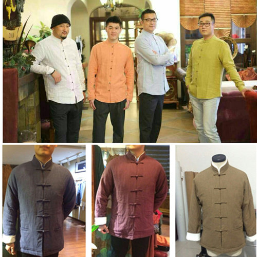 棉麻布料服装面料 亚麻水洗麻布纯色苎麻汉服唐装裤子衣服手工diy - 图1