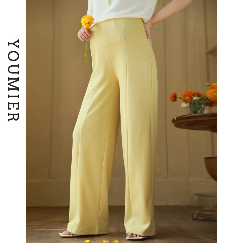 优密儿春秋孕妇裤宽松休闲阔腿裤 筝华母婴孕妇阔腿裤