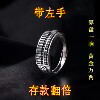 Real and effective luck-lubricating ring for men and women with adjustable opening and non-fading ring.
